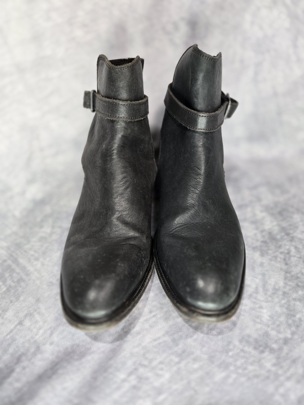 AllSaints Mass RARE🔥 Allsaints Spitalfields Chelsea Strap Boots Brown